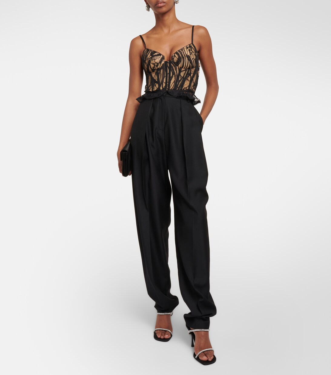 DAHLIA LACE BUSTIER / ECRU