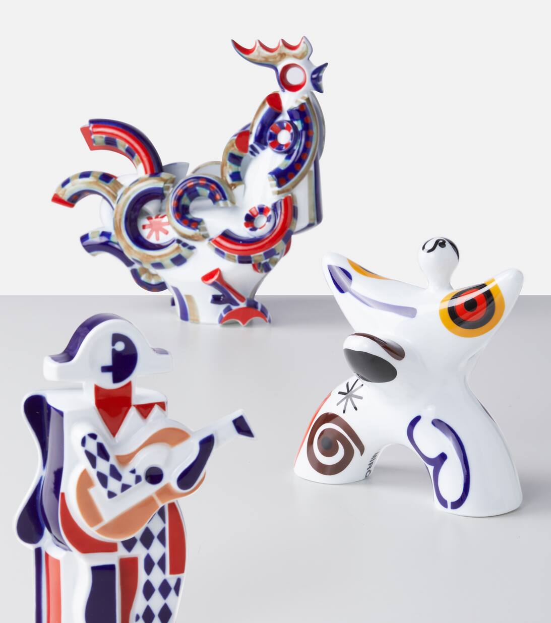 Arlequin Picasso Decorative Object in Multicoloured Sargadelos