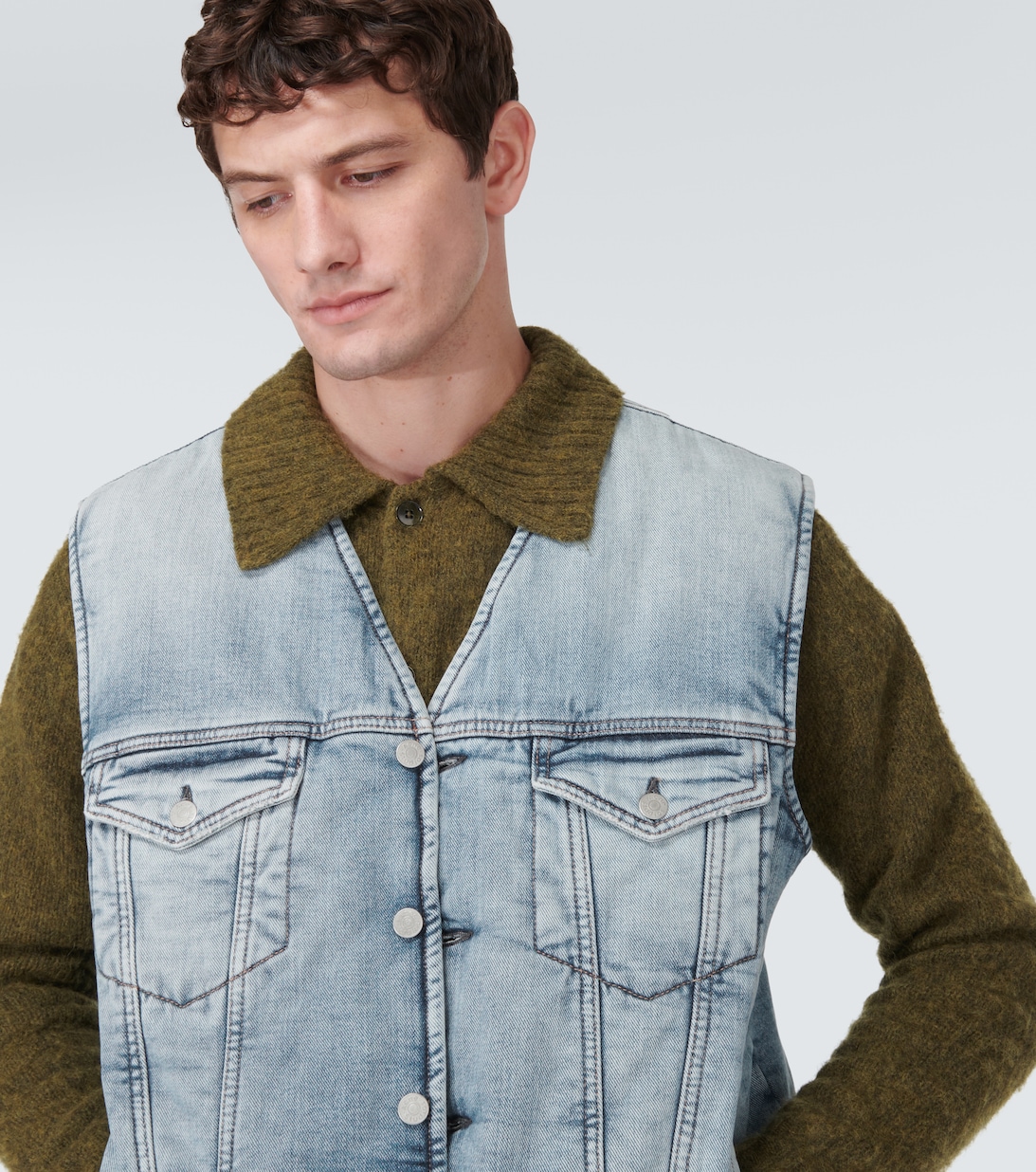 Habitat Vests- Stretch Denim Vest