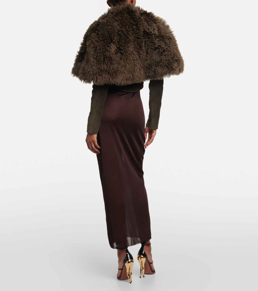 Ariah Retro Suede Jacket Coat main image 0