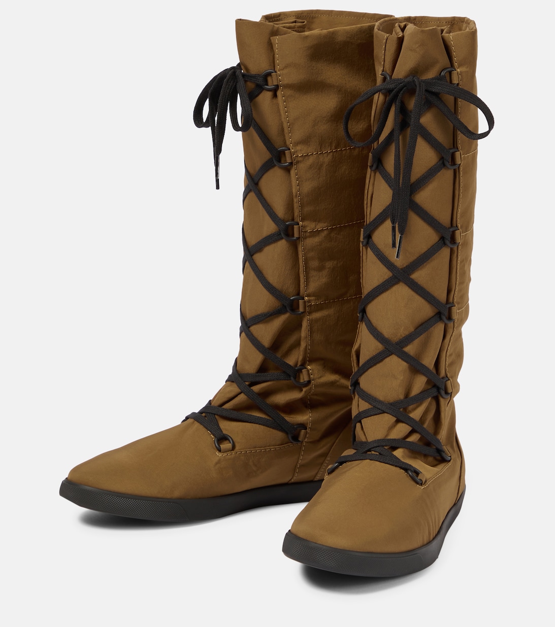 Knee High Moccasin Boots For Men