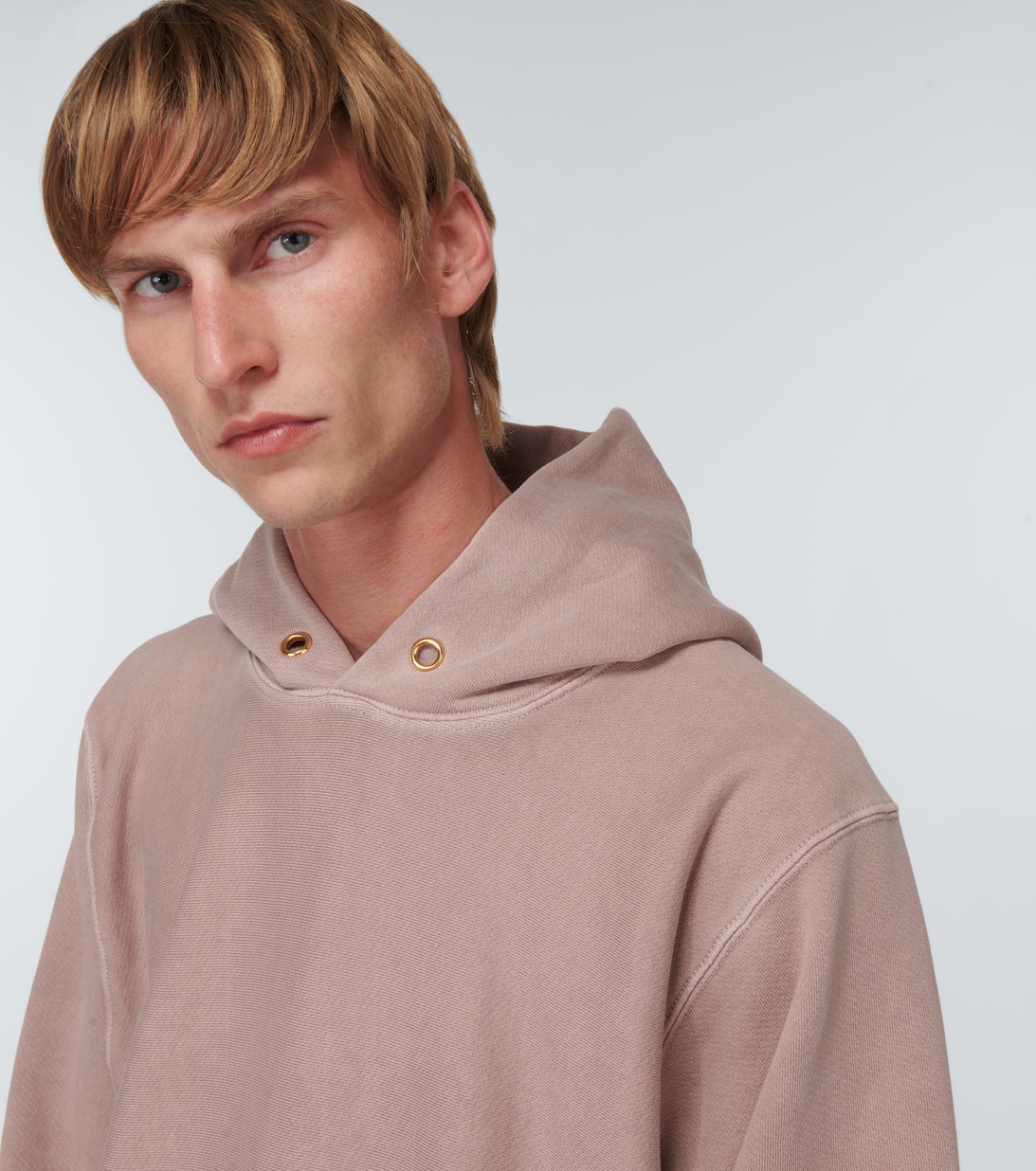 Cotton Jersey Hoodie in Pink - Les Tien | Mytheresa