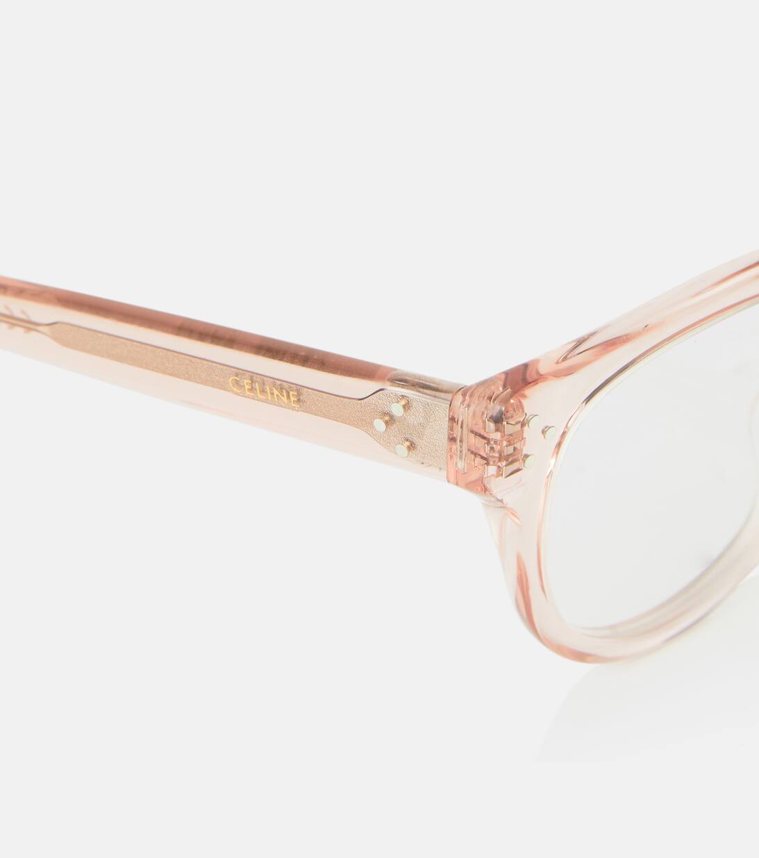 D Frame Glasses in Pink Celine Eyewear Mytheresa