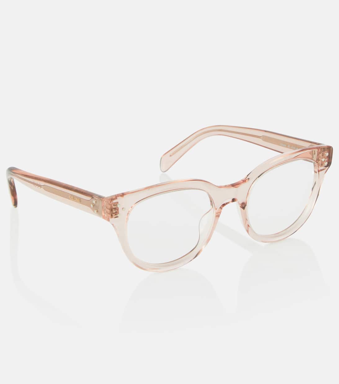 D Frame Glasses in Pink Celine Eyewear Mytheresa