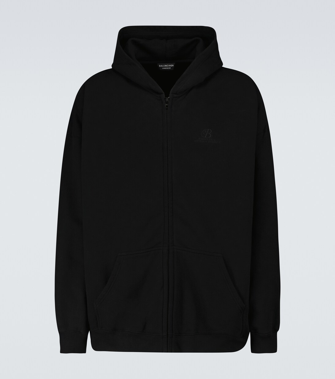 Hoodie Resort Aus Baumwolle in Schwarz - Balenciaga | Mytheresa