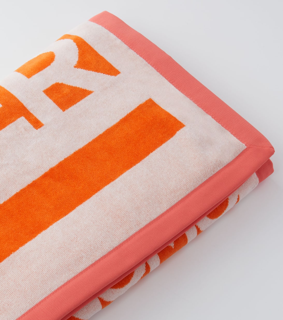 Printed Cotton Towel in Red Moncler Mytheresa