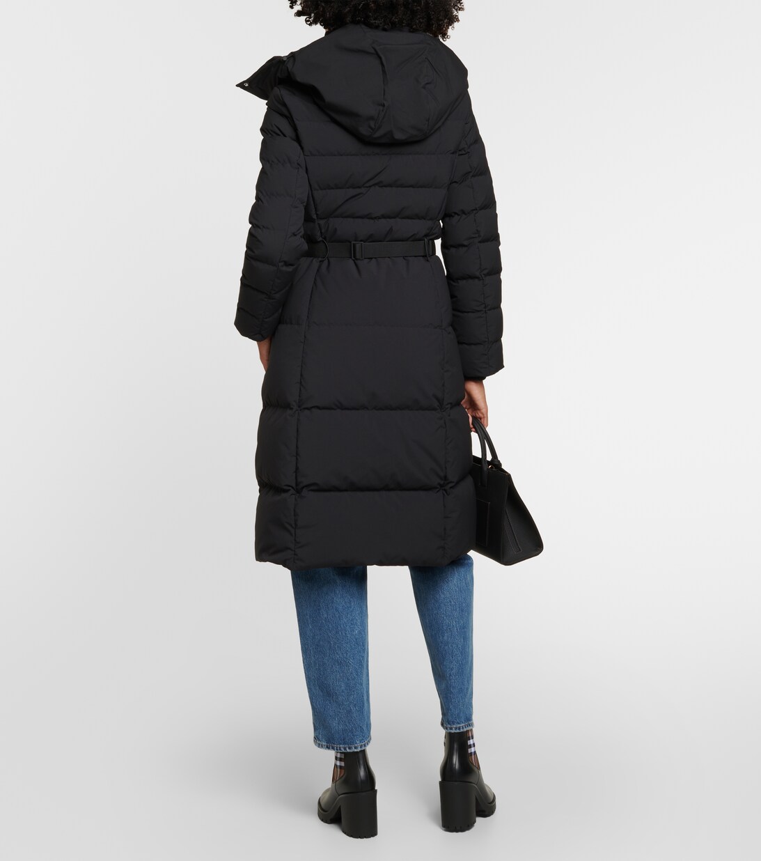 burberry longline puffer