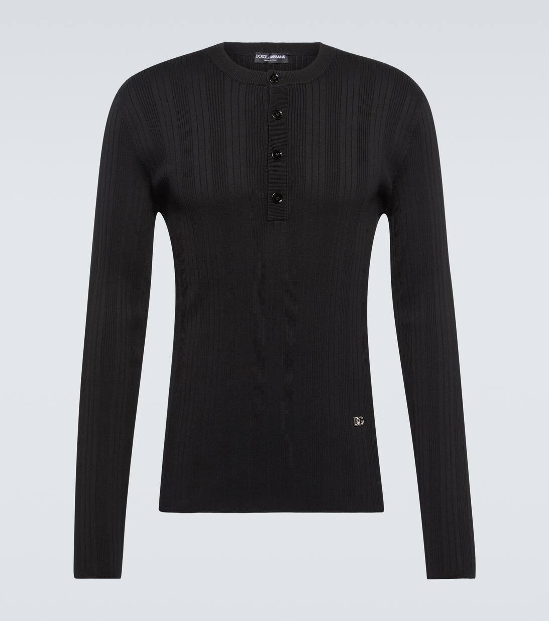 Dolce and gabbana mens henley Clearance