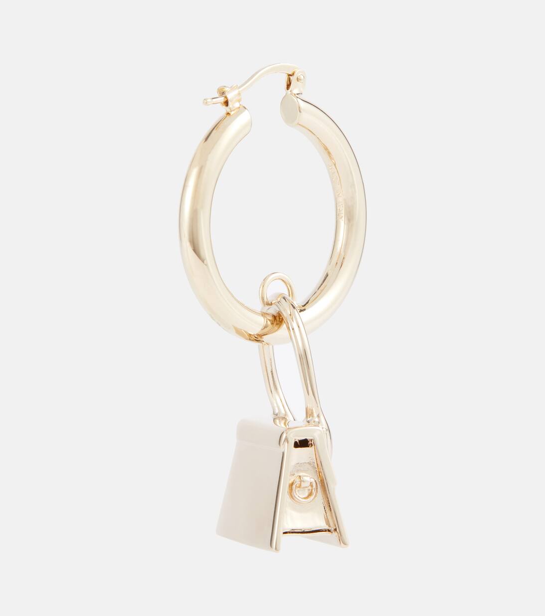 Hoop Earrings in Gold Jacquemus Mytheresa