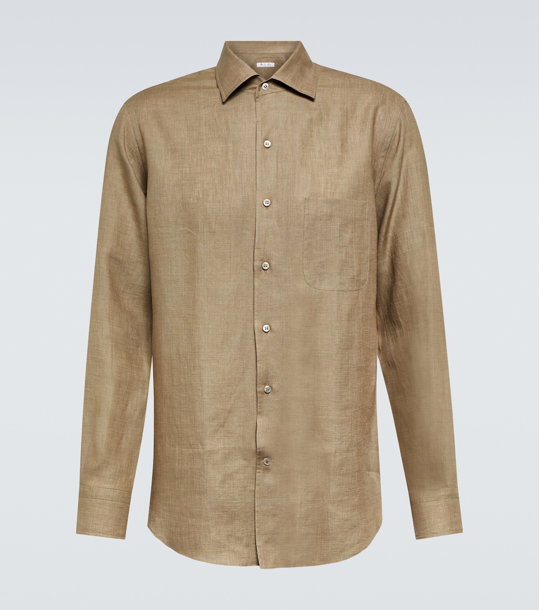 Chemise Etro Italie Imprimé Mythologique Lin/cachemire Taille 43 - Occasion Parfaite