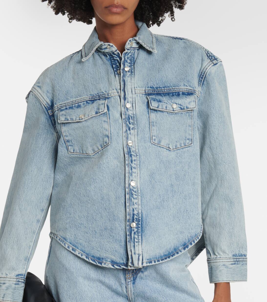 Denim Jacket in Blue Wardrobe NYC Mytheresa
