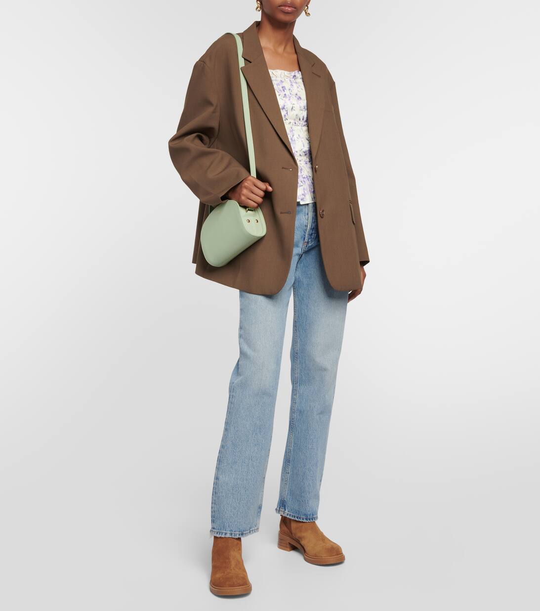 Bonni Leather Chelsea Boots in Brown See By Chloe Mytheresa