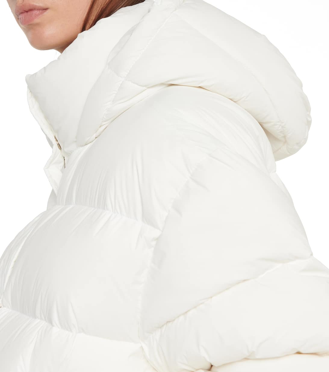 Release 03 Cropped Down Puffer Jacket in White Wardrobe NYC Mytheresa