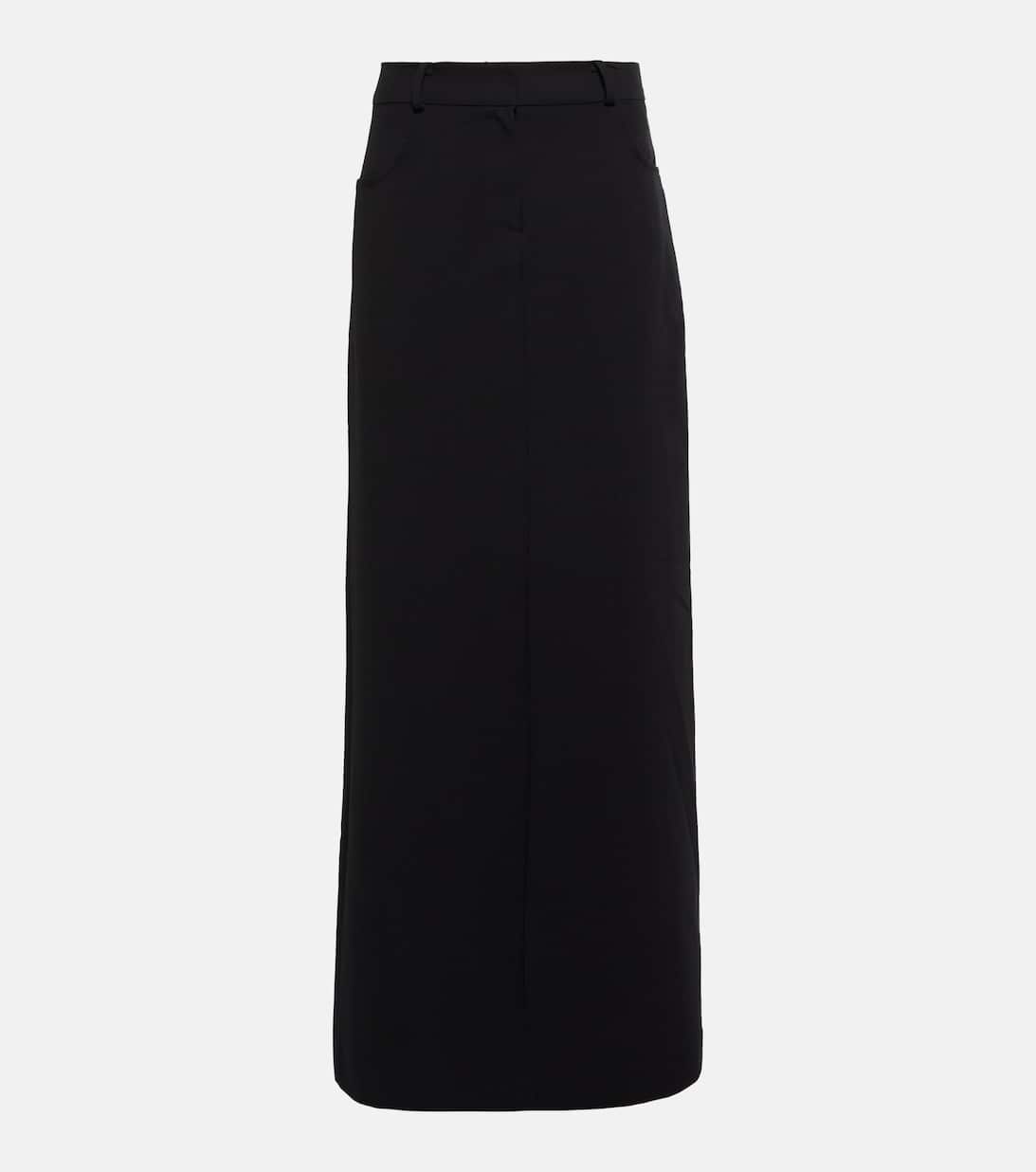 Malvo Maxi Skirt in Black The Frankie Shop Mytheresa