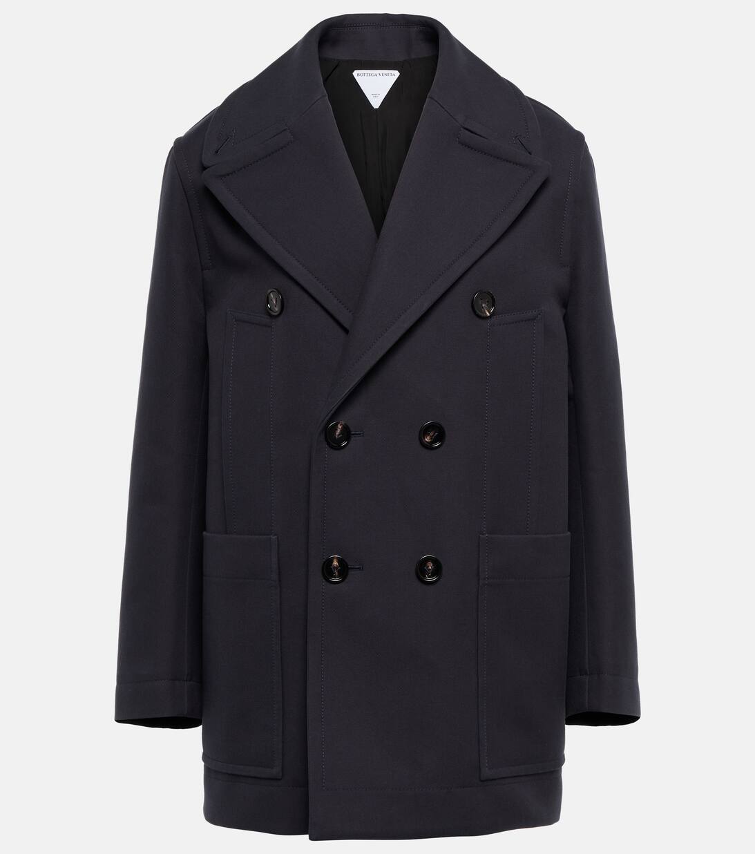 Double breasted twill coat Clearance