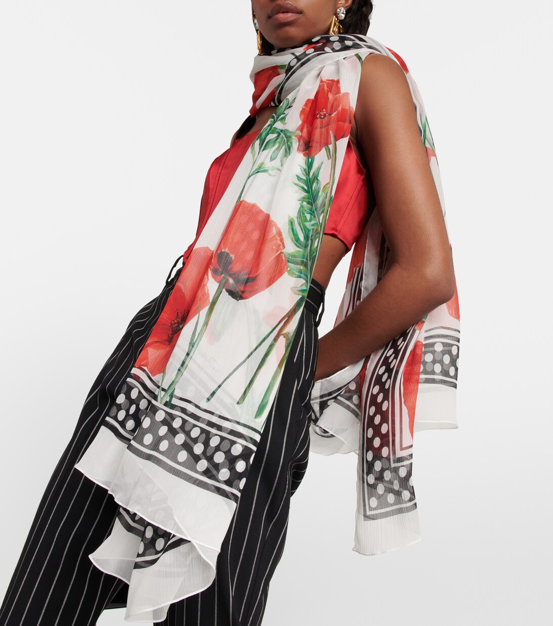 dolce and gabbana scarf womens