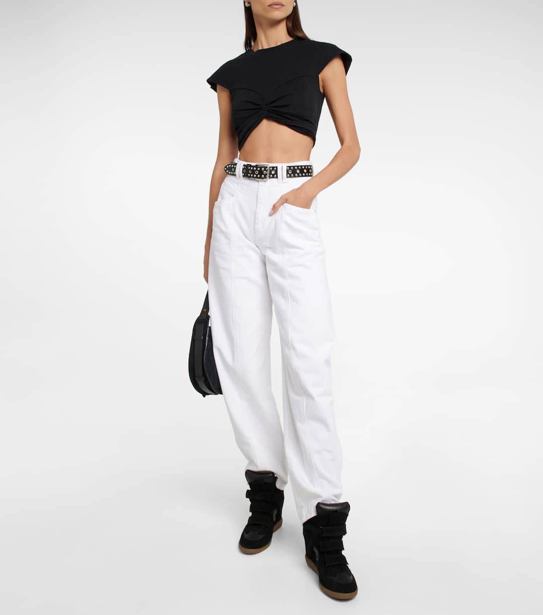 Bekett Suede Sneakers in Black Isabel Marant Mytheresa