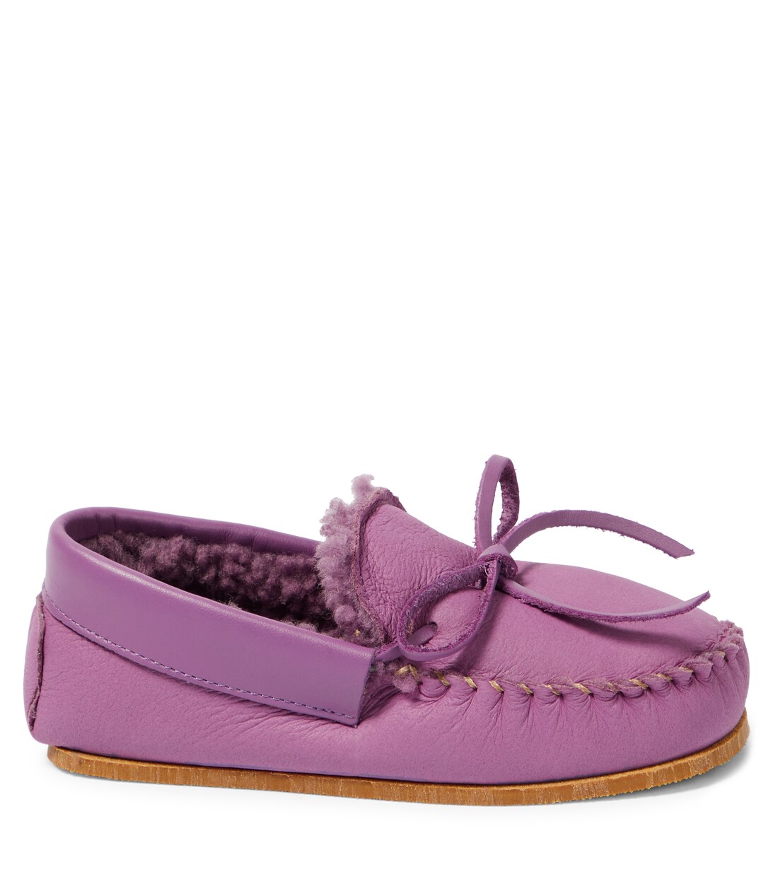 Size 38 Cloth Moccasins Purple and Navy ZigZags main image 1
