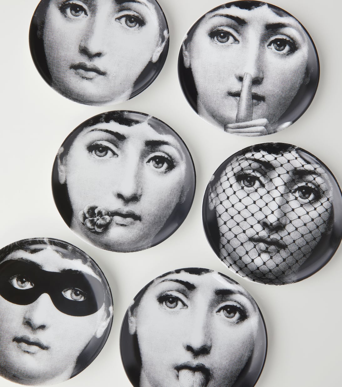 Tema E Variazioni N 137 Coaster in Multicoloured Fornasetti Mytheresa