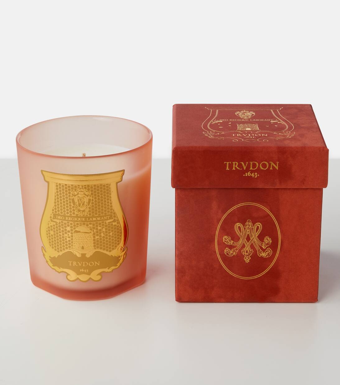 핑크 Tuileries 클래식 캔들 Trudon Mytheresa