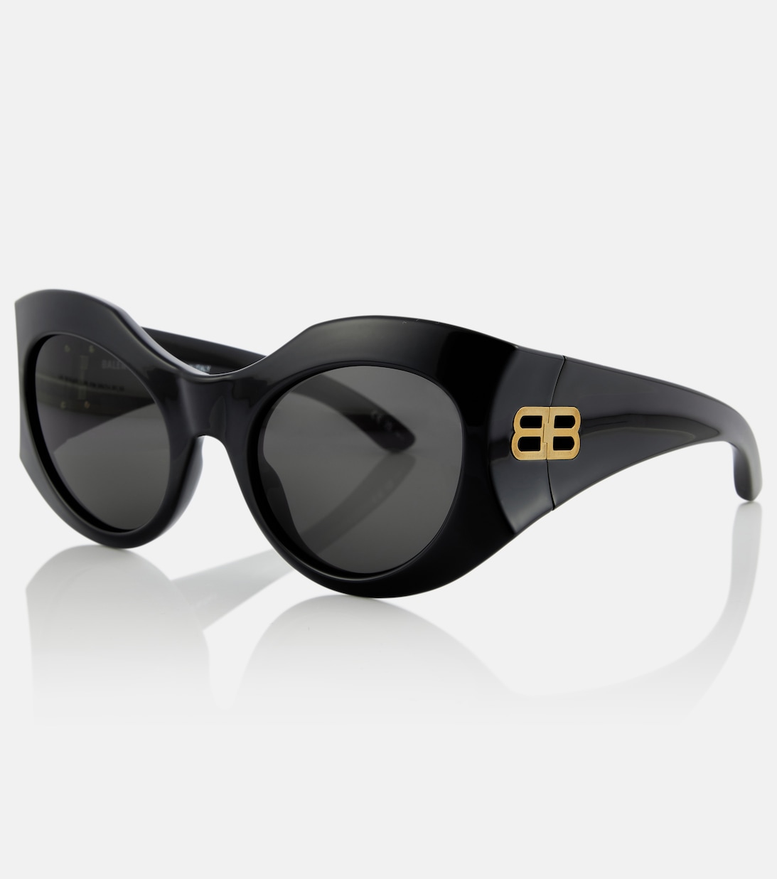 Balenciaga 58mm Round Sunglasses