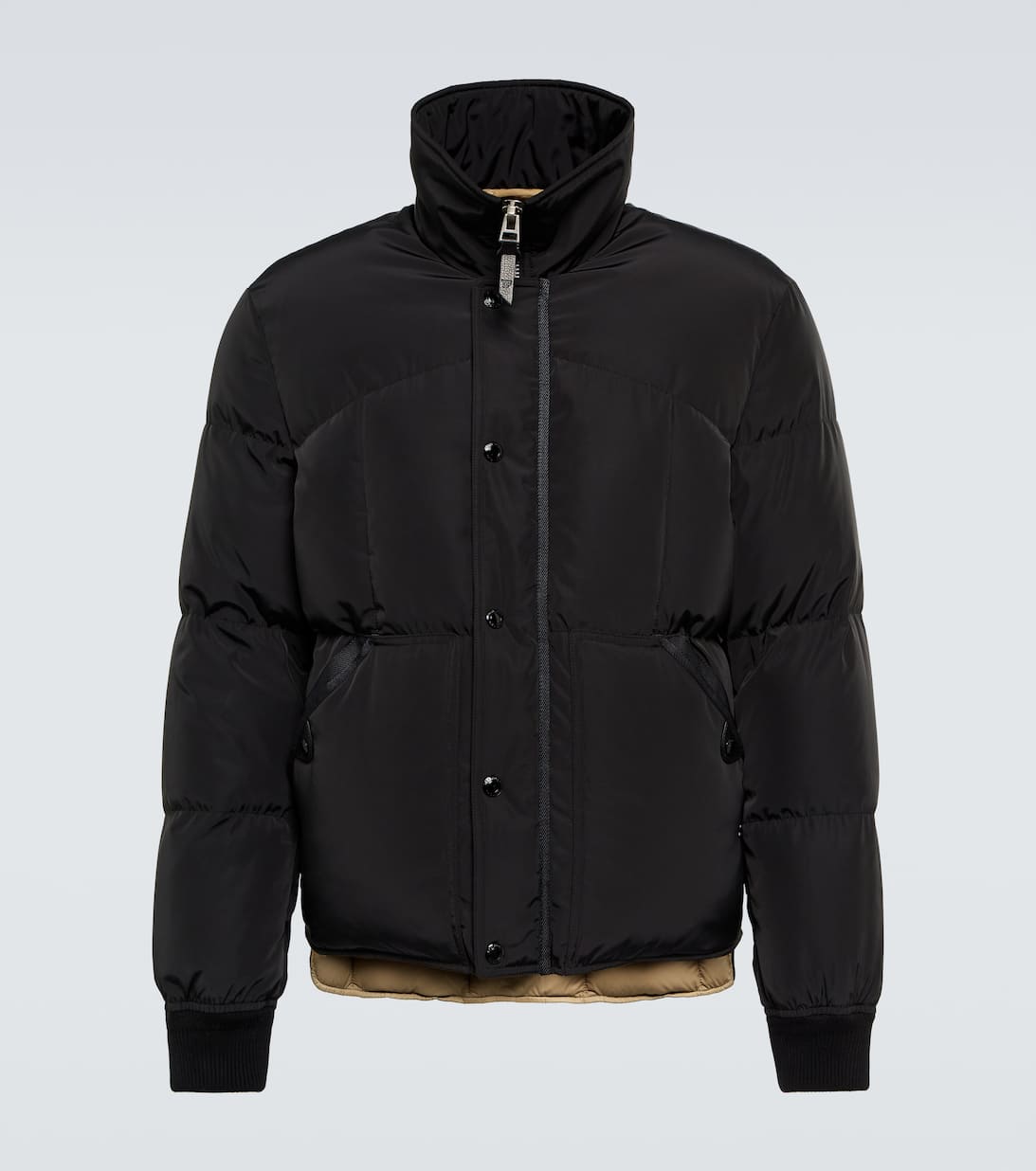 Quilted Down Jacket in Black Tom Ford Mytheresa