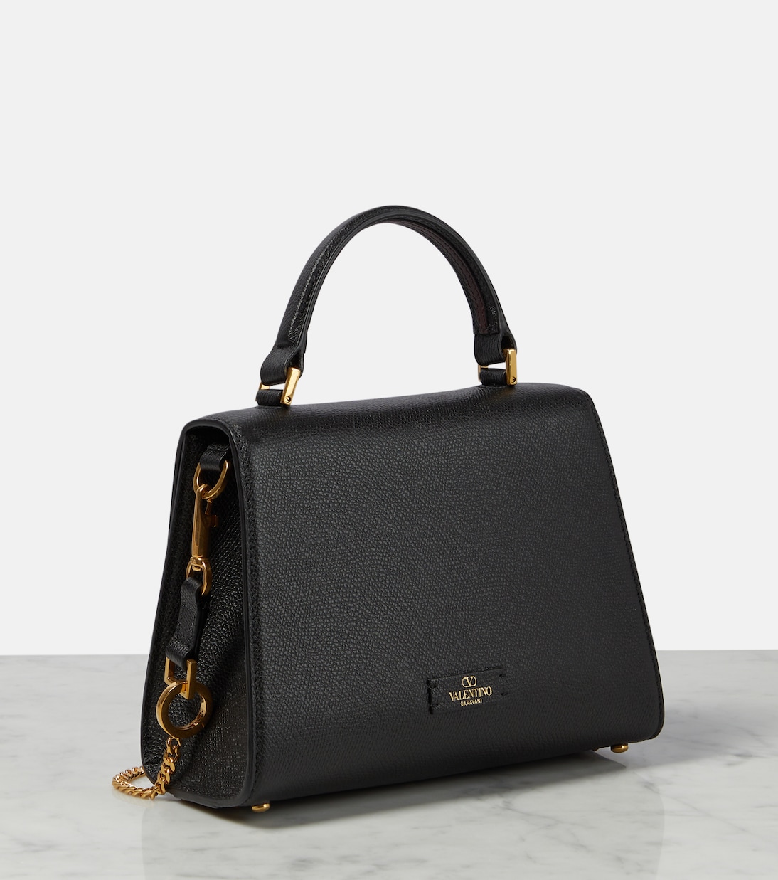 VSling Small leather tote bag | Valentino Garavani