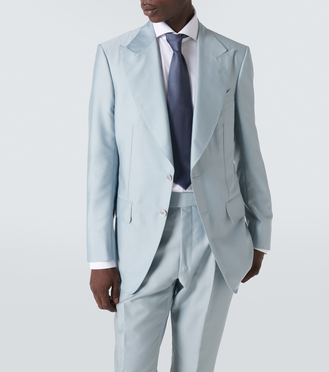 Tom Ford Men's Silk Tie Grey main image 1