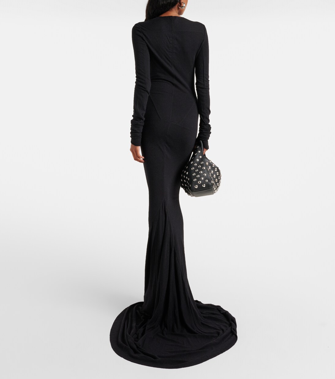 Robe longue Edfu en noir – Rick Owens | Mytheresa