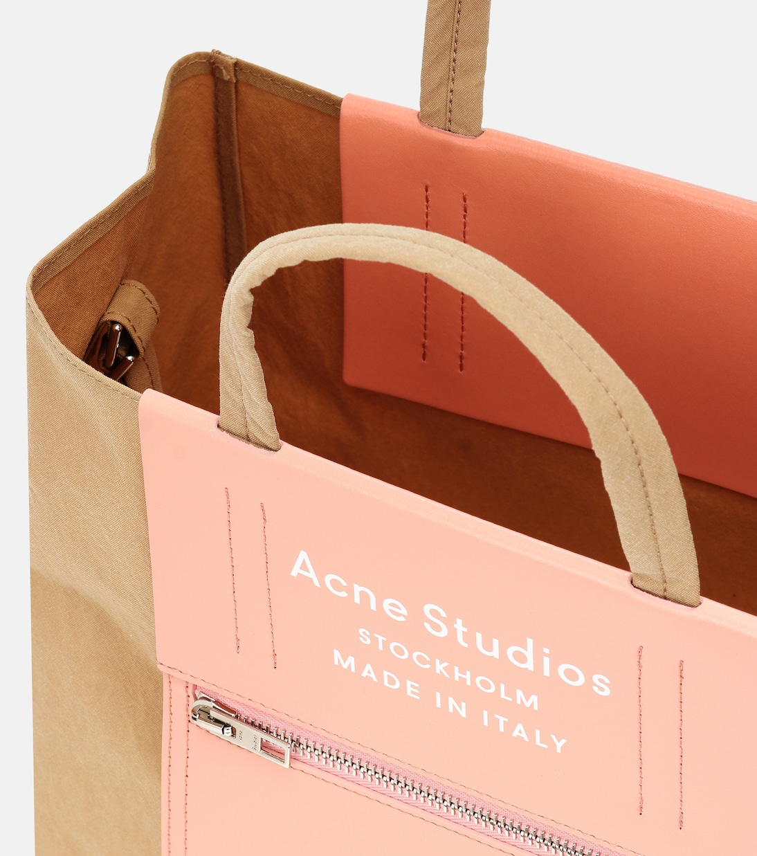 Borsa in tessuto e pelle | Acne Studios