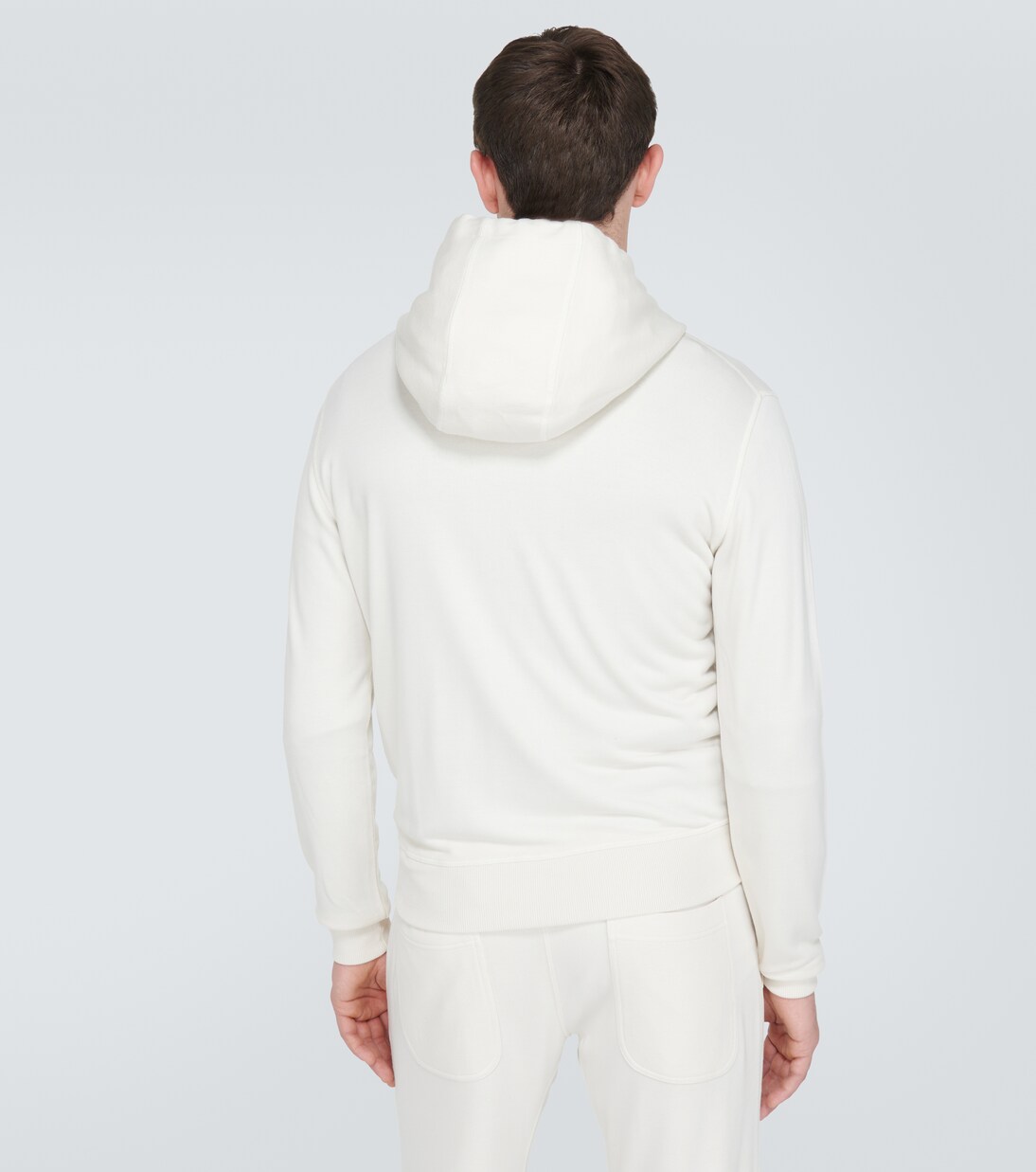 Sweat-shirt à capuche zippé | Tom Ford