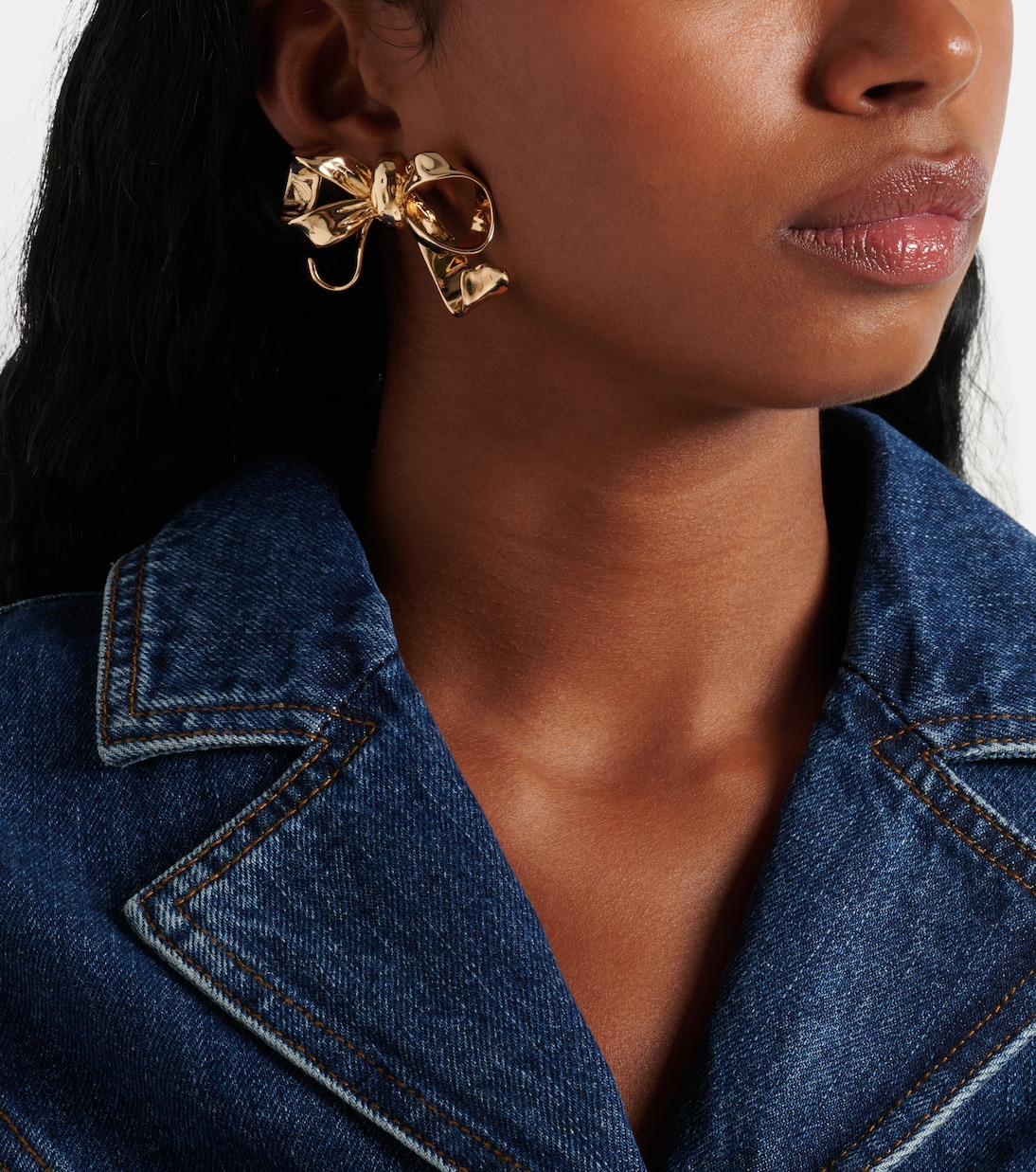 SELF-PORTRAIT - Woman - Gold - Earring main image 1