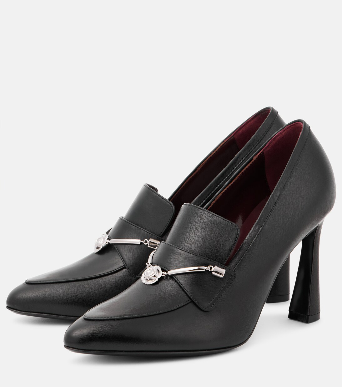 vince magda leather loafers