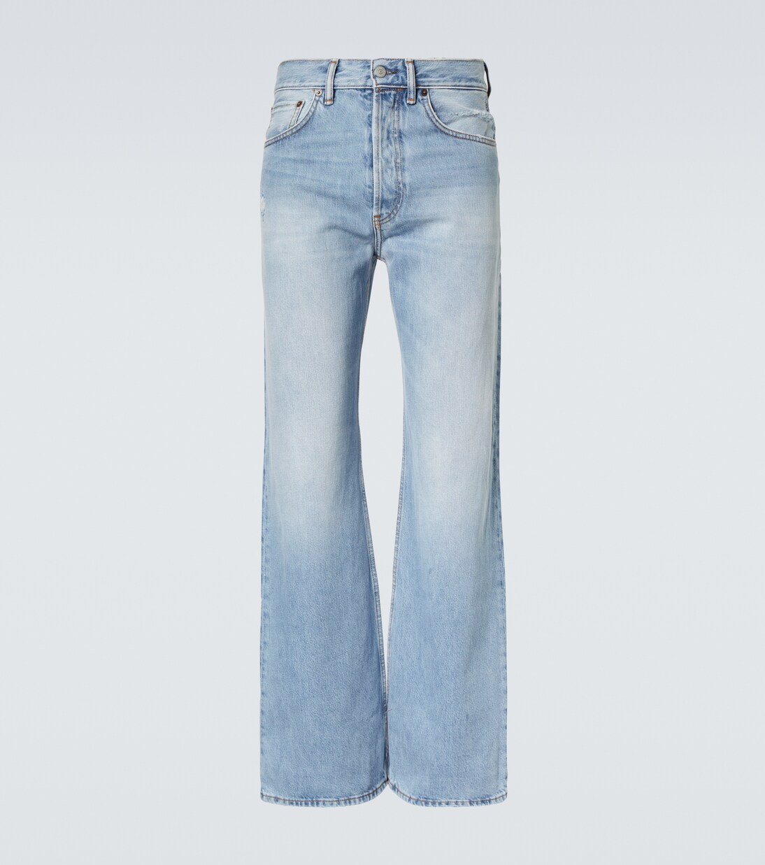 2021M mid-rise wide-leg jeans in blue - Acne Studios | Mytheresa 