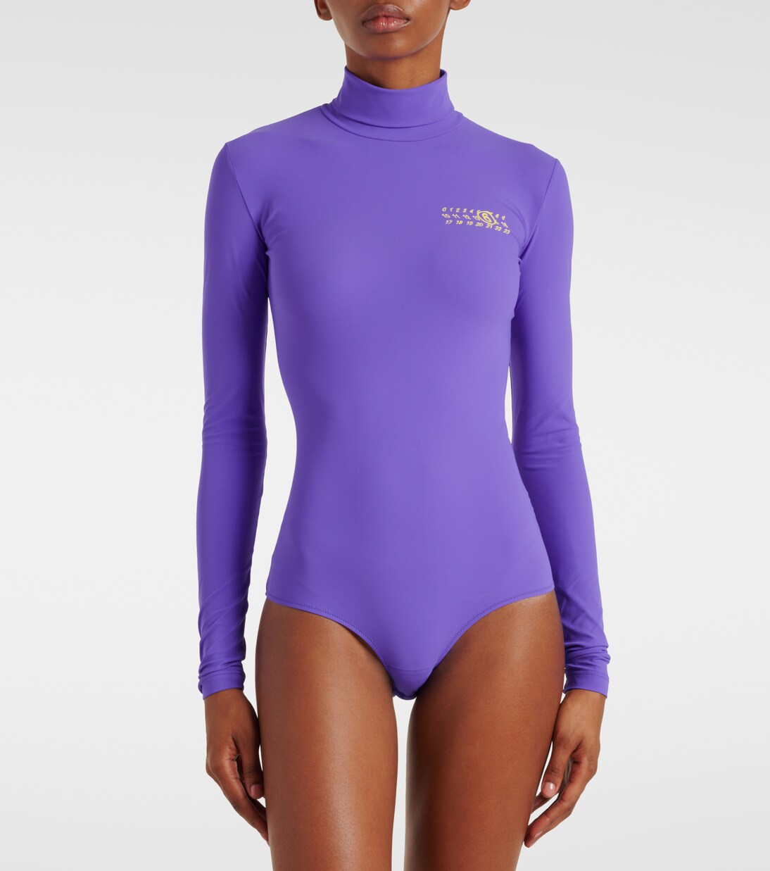 Body aus Jersey in Lila - MM 6 Maison Margiela | Mytheresa 