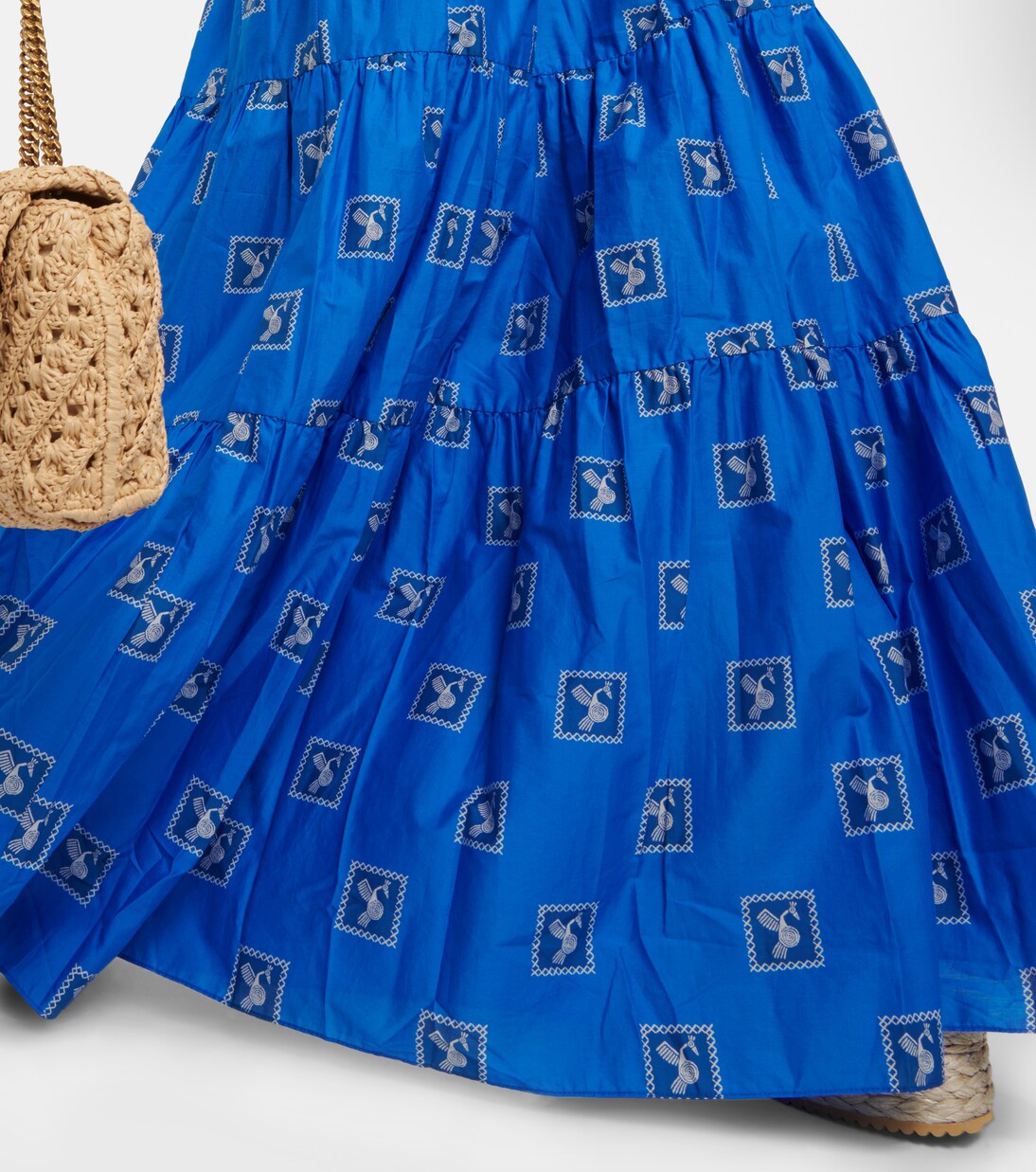 Maxikleid Amancay aus Baumwolle in Blau - Johanna Ortiz | Mytheresa 