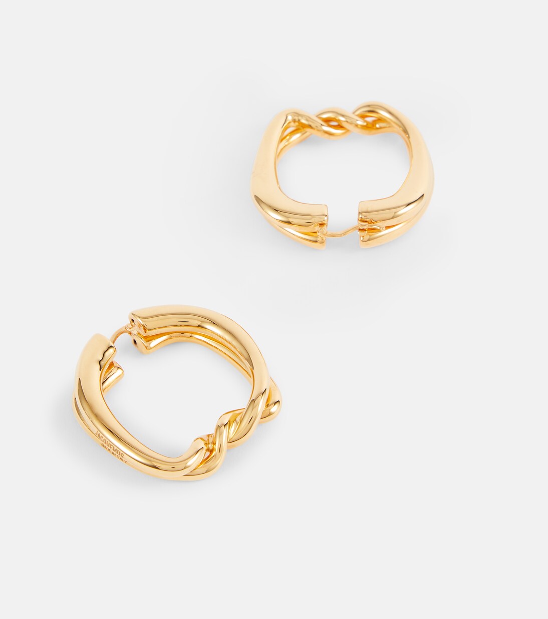 Ohrringe Les Petites Nodi in Gold - Jacquemus | Mytheresa