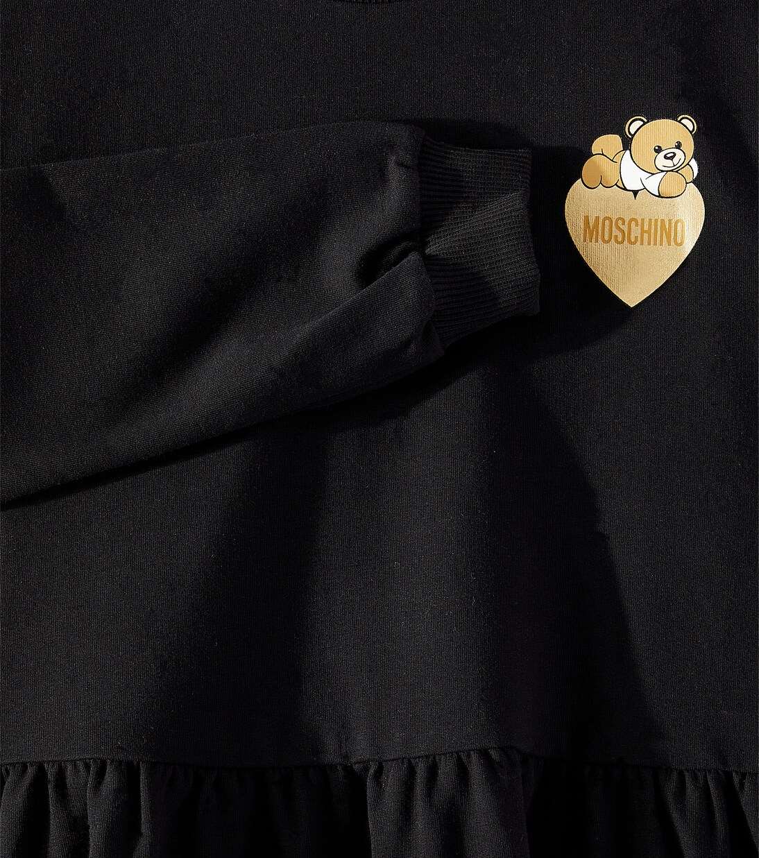 Moschino Red Teddy Bear Cotton Dress
