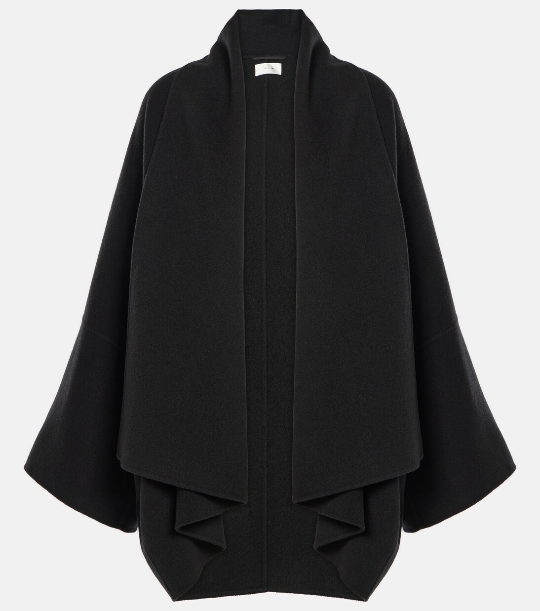Mavis cashmere wrap coat in black - The Row | Mytheresa
