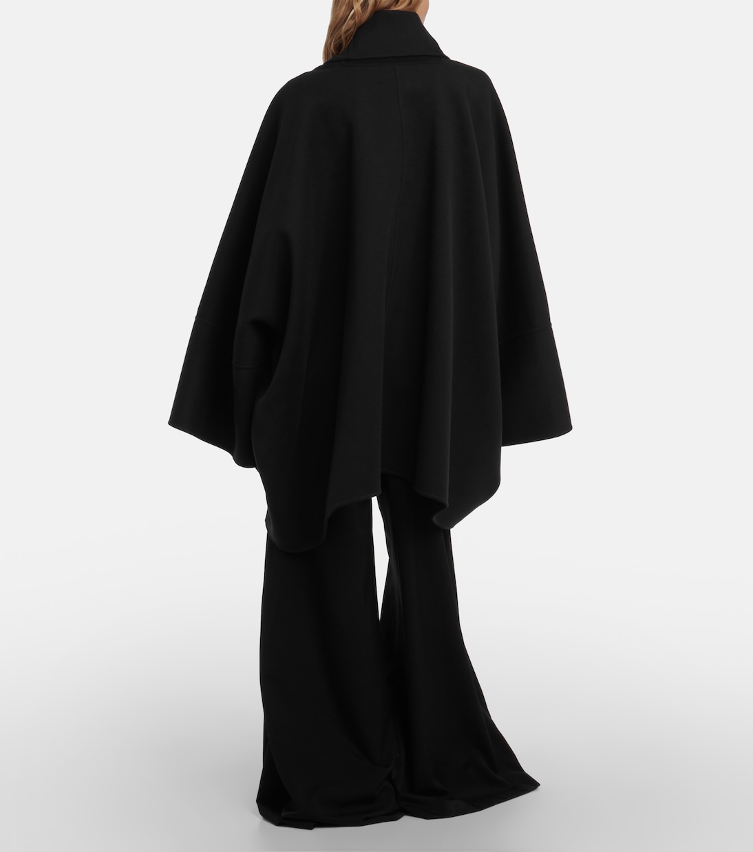 Mavis cashmere wrap coat in black - The Row | Mytheresa