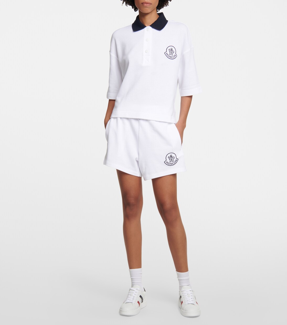 moncler piqué poloshirt
