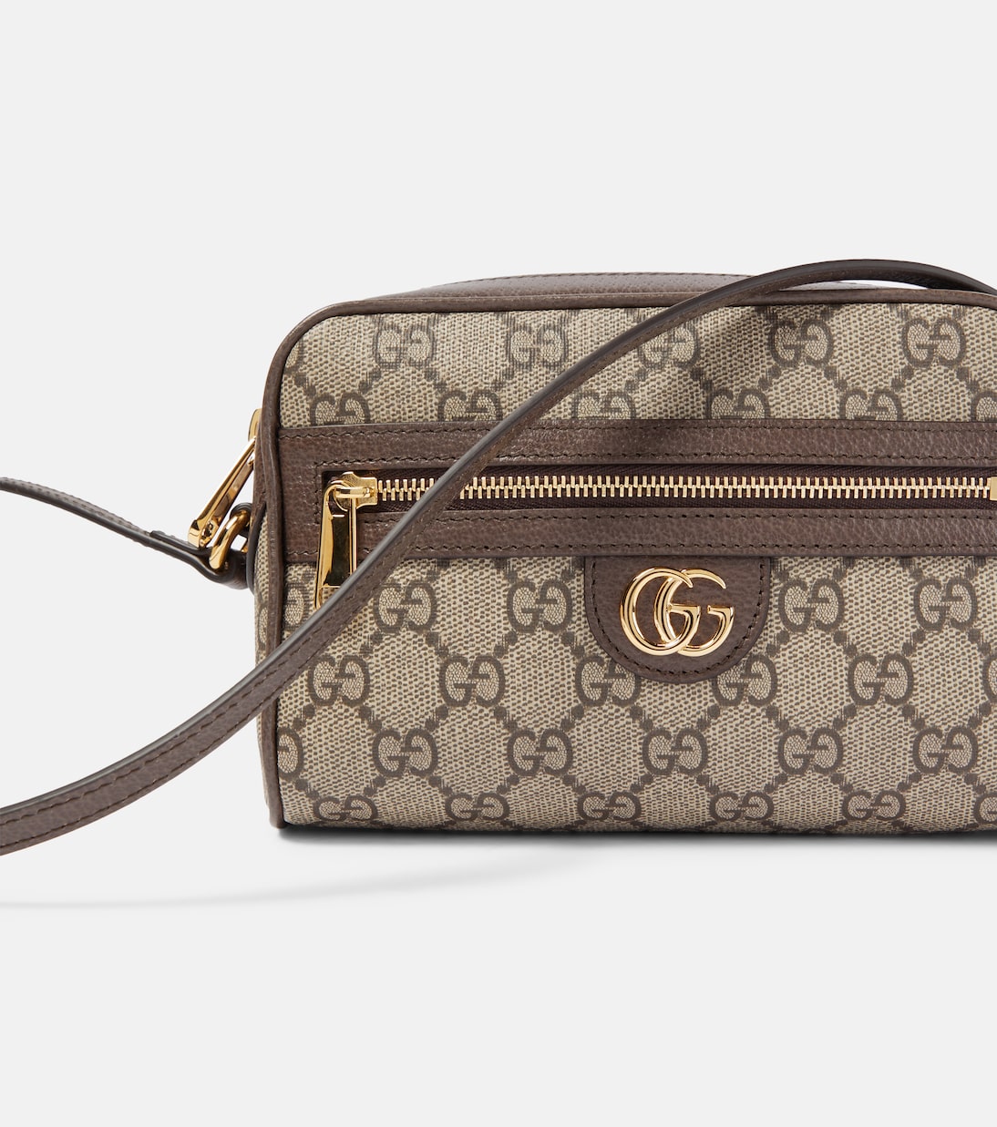 Schultertasche Ophidia Mini GG aus Canvas in Beige - Gucci | Mytheresa