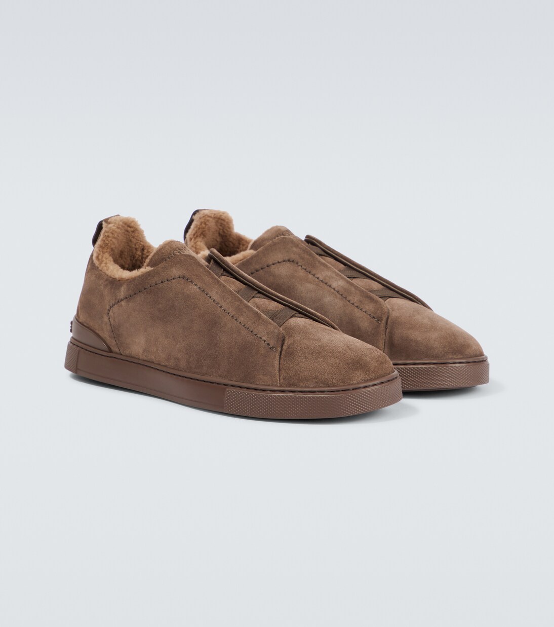 ermenegildo zegna suede shoes