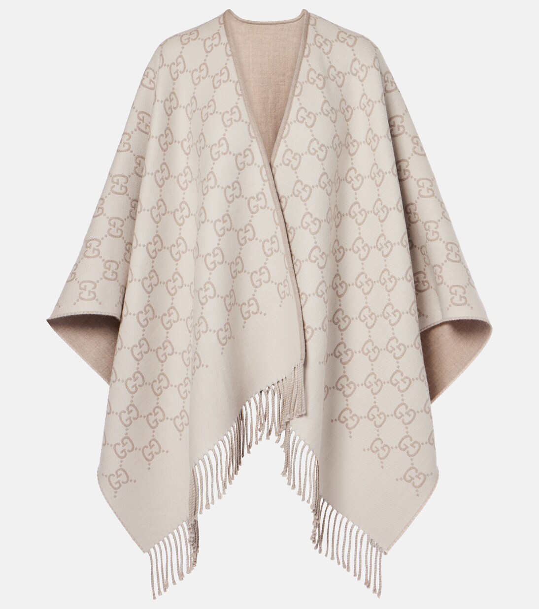 gucci gg jacquard shawl