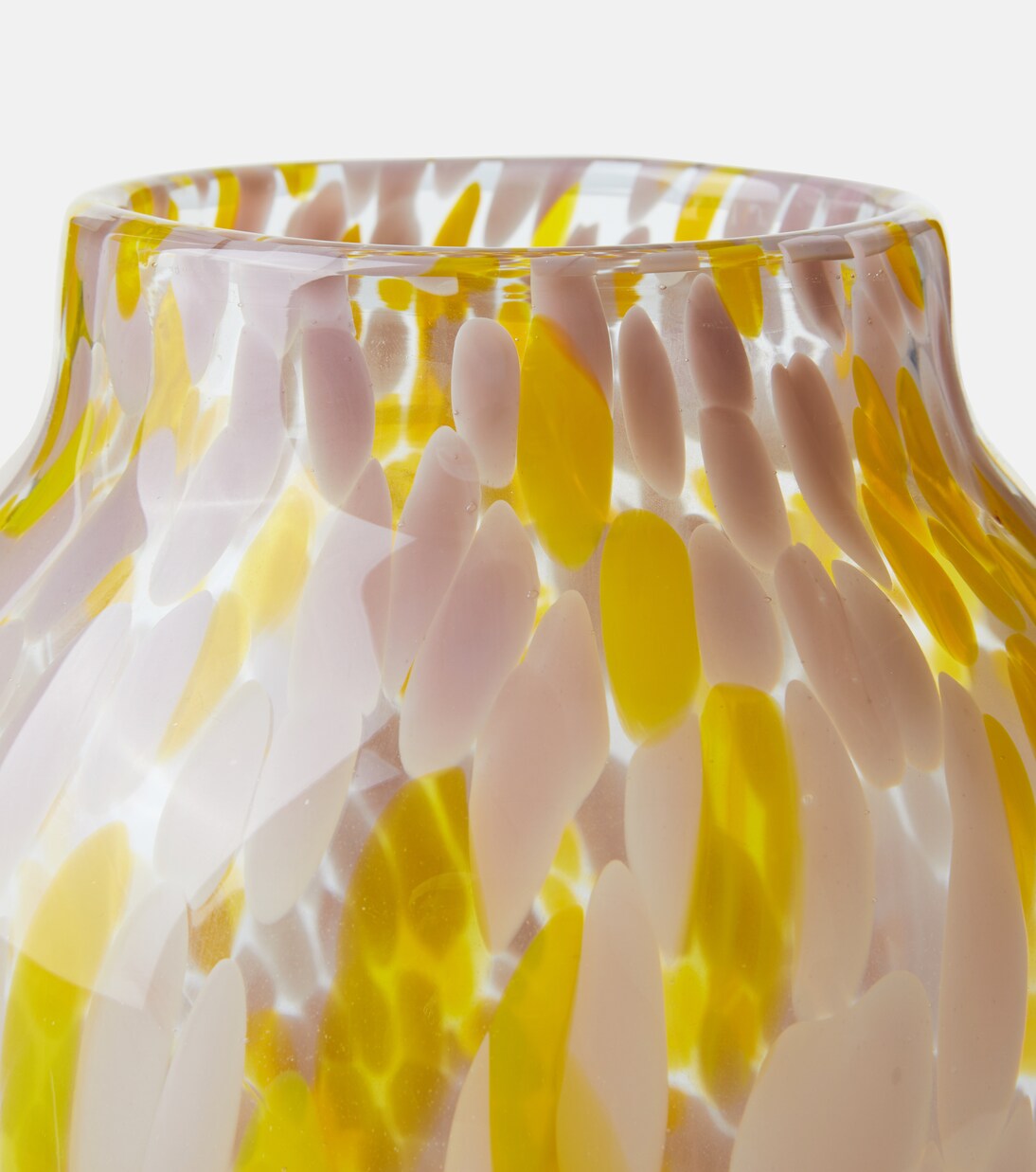 Splash Large glass vase in multicoloured Hay Mytheresa