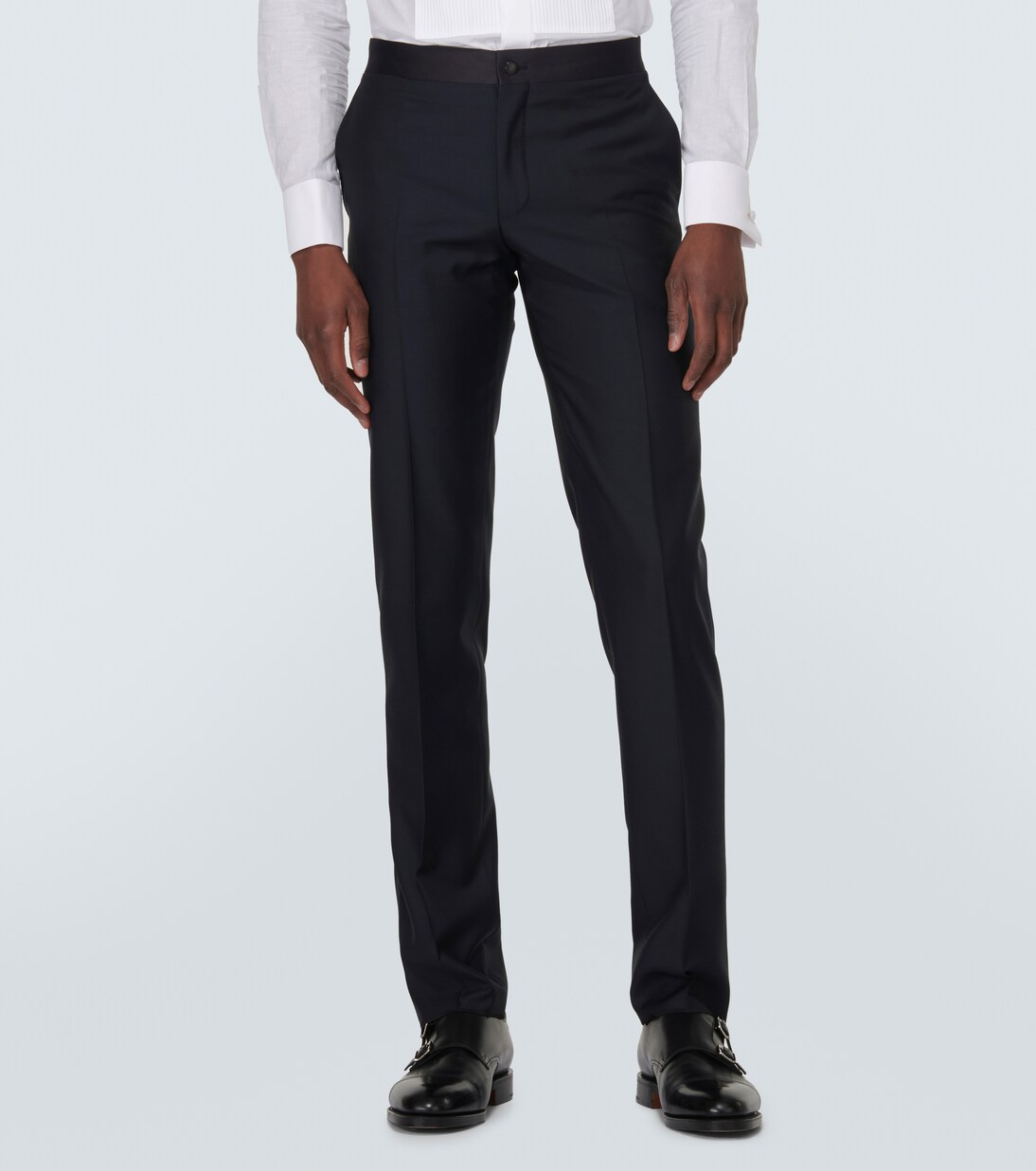 Wool tuxedo in black Canali Mytheresa