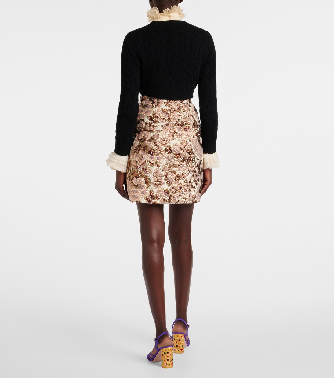 Après L'Hiver Matelassé Floral Jacket main image 1