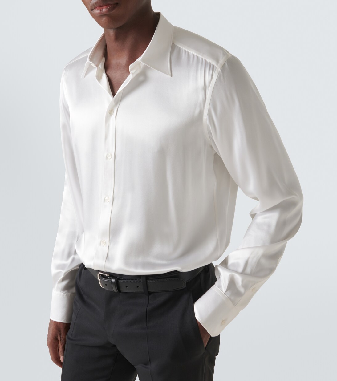 Silk satin Shirt