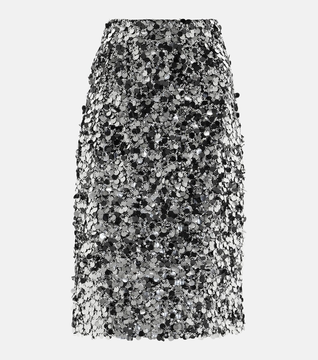 Dolce & Gabbana Multicolor Jacquard Straight Pencil Skirt