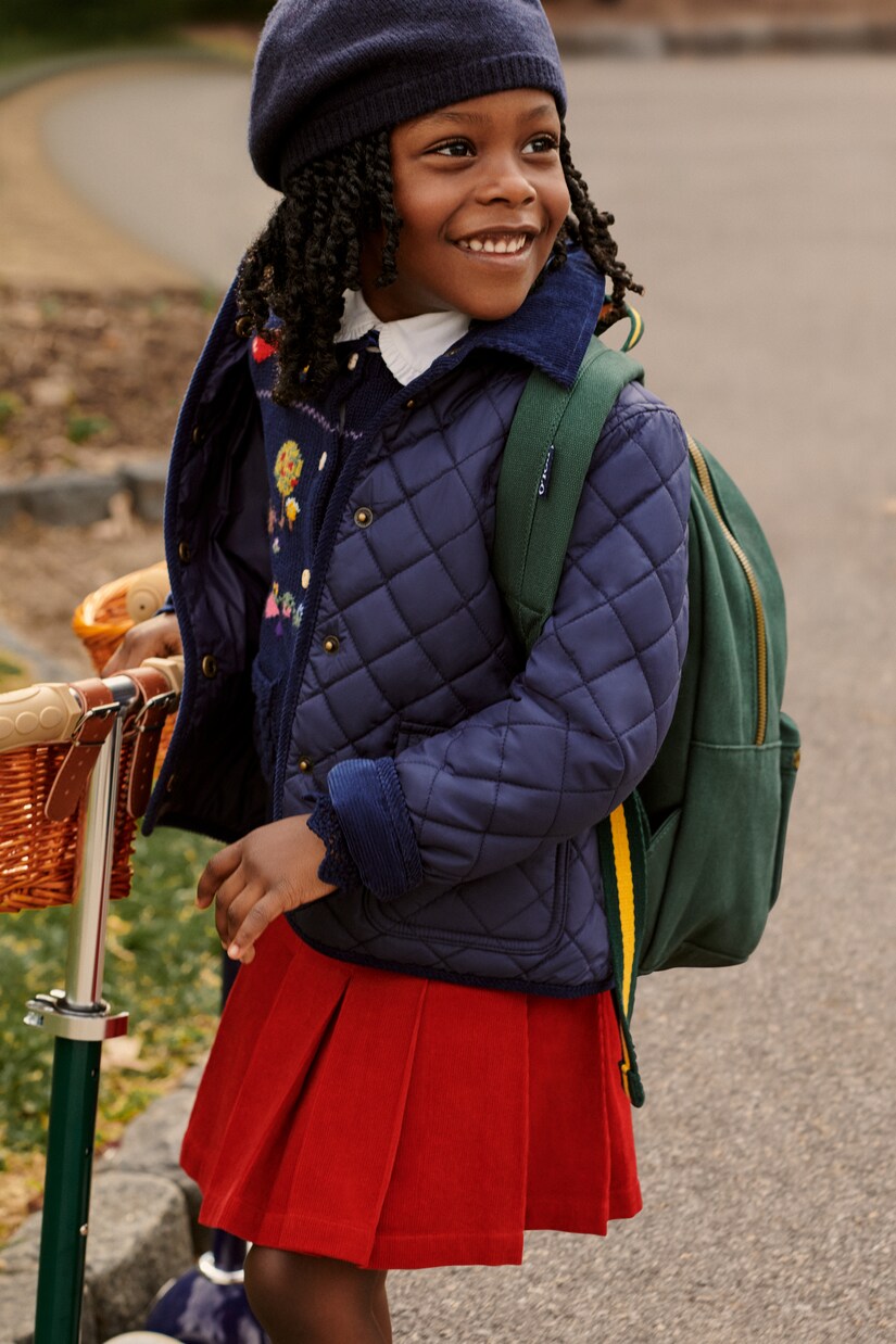 Quilted puffer jacket in blue Polo Ralph Lauren Kids Mytheresa